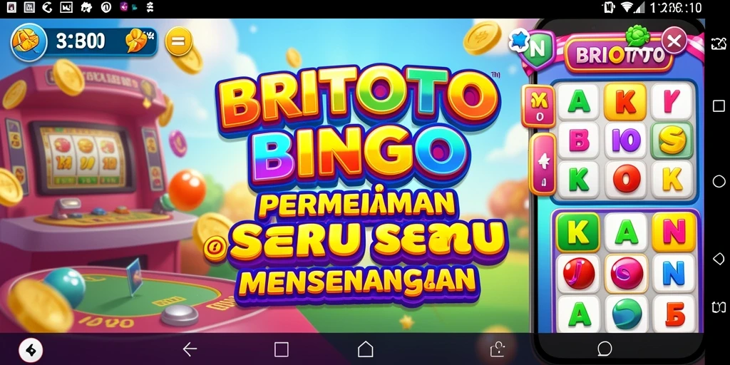 Tampilan gameplay Bingo yang seru dan interaktif di BRIOTOTO.