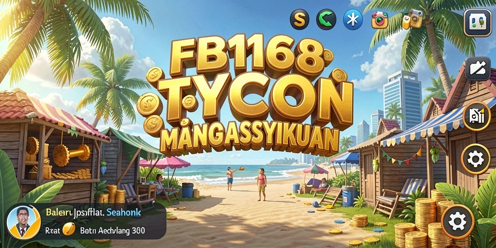Screenshot gameplay FB168 menampilkan kebangkitan kerajaan bisnis yang mengasyikkan.