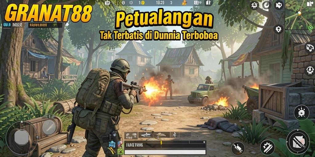 Gameplay Open World yang mengasyikkan di GRANAT88.