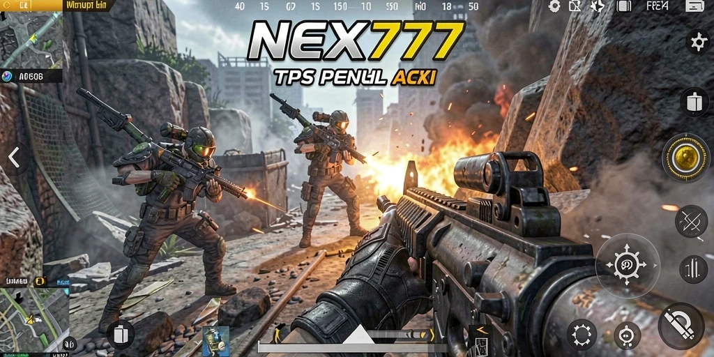 Tampilan gameplay seru NEX777 dengan aksi penuh ketegangan.