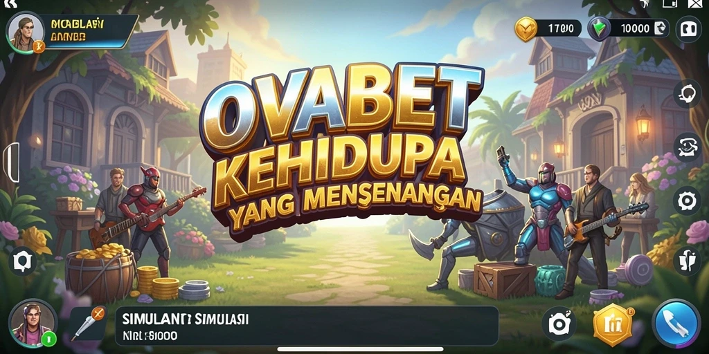 Tampilan gameplay OVABET yang menampilkan simulasi interaktif yang menarik.