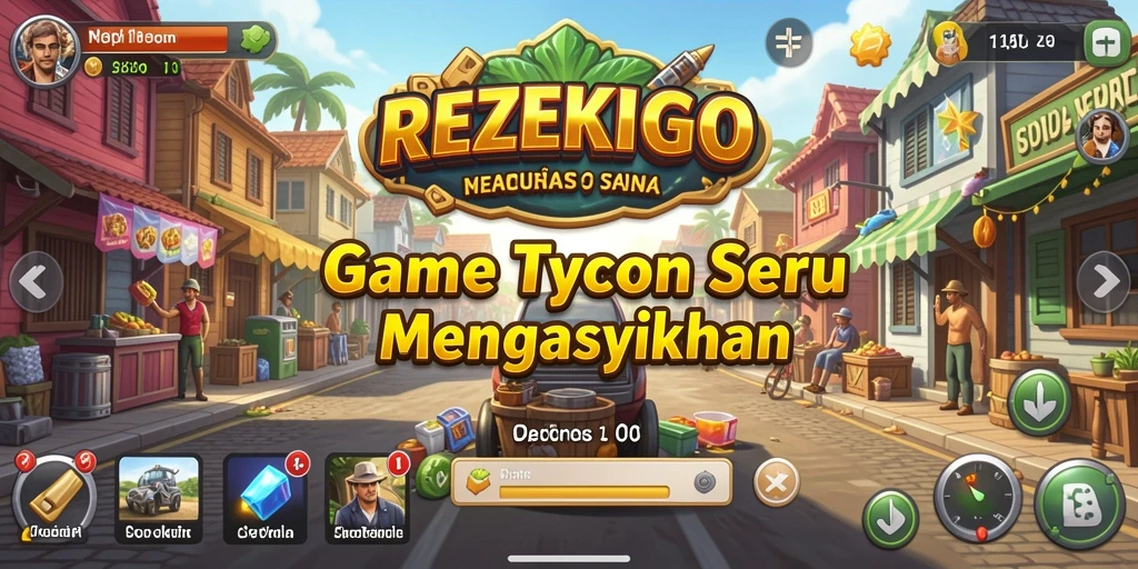 Tangkapan layar gameplay REZEKIGO yang menarik dan penuh tantangan.
