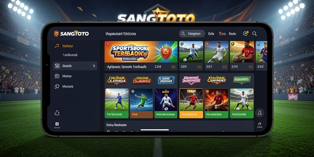 Tampilan gameplay SANGTOTO dengan taruhan olahraga yang beragam.