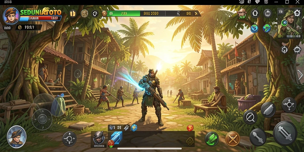 Gameplay Open World yang penuh petualangan dan eksplorasi.