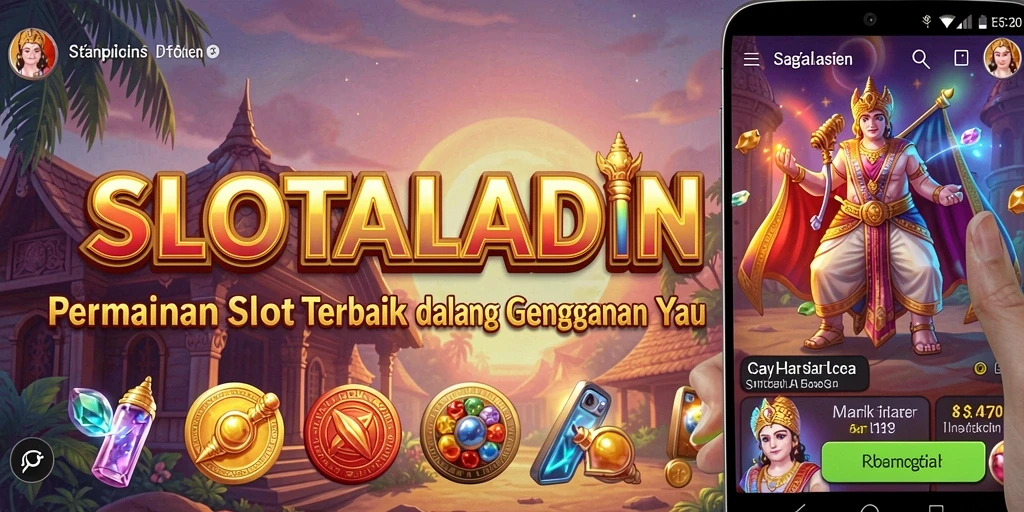 Tampilan permainan slot yang menarik dan grafis menawan.