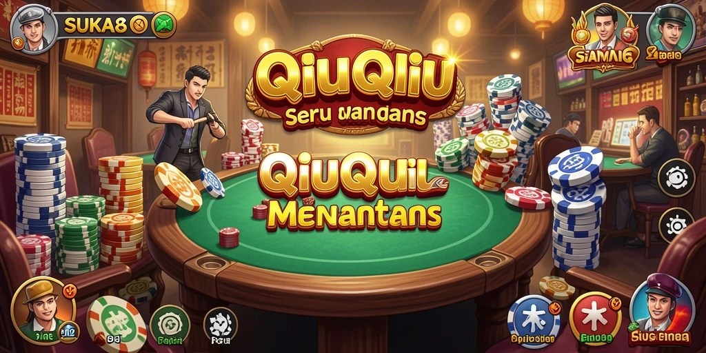 Tampilan screenshot utama SUKA86 menampilkan keseruan bermain QiuQiu.