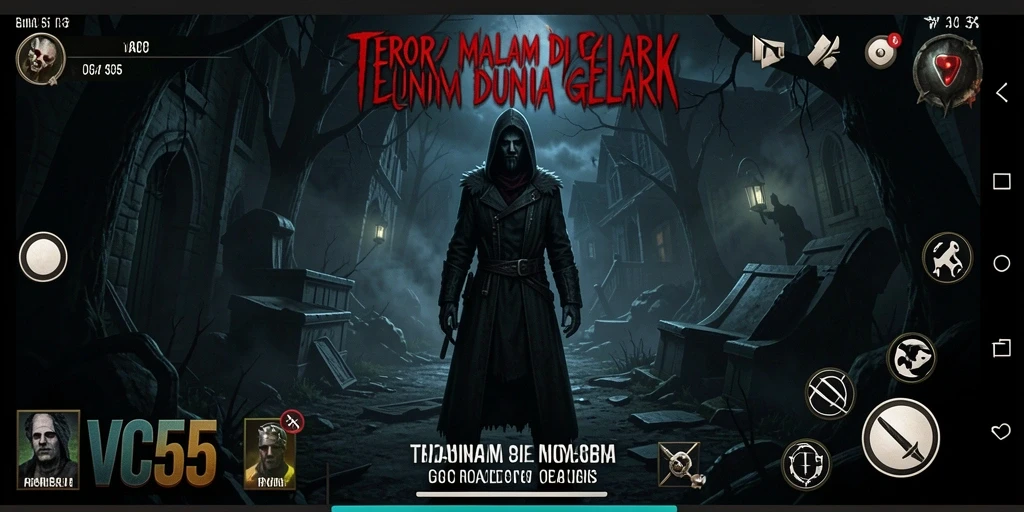 Gameplay VC55 menampilkan momen seram yang mendebarkan.